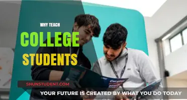 Empowering Futures: The Impact of Teaching College Students Today