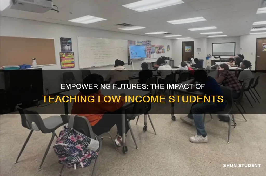 why teach low income students