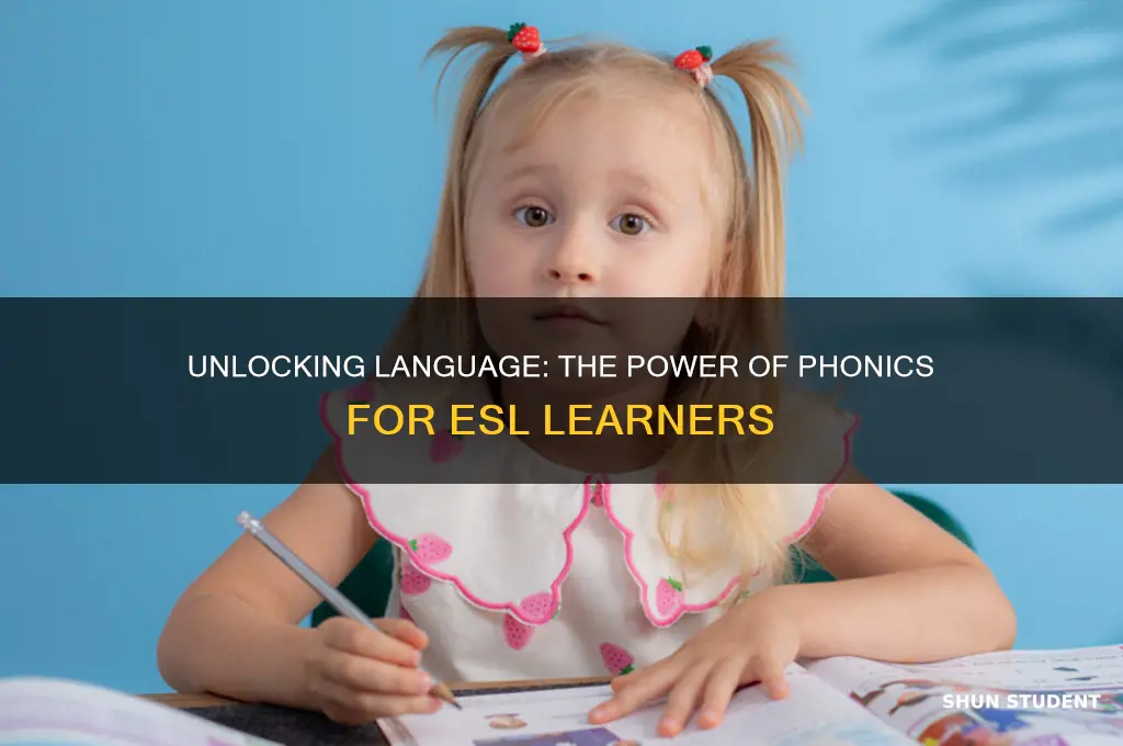 why teach phonics to esl students