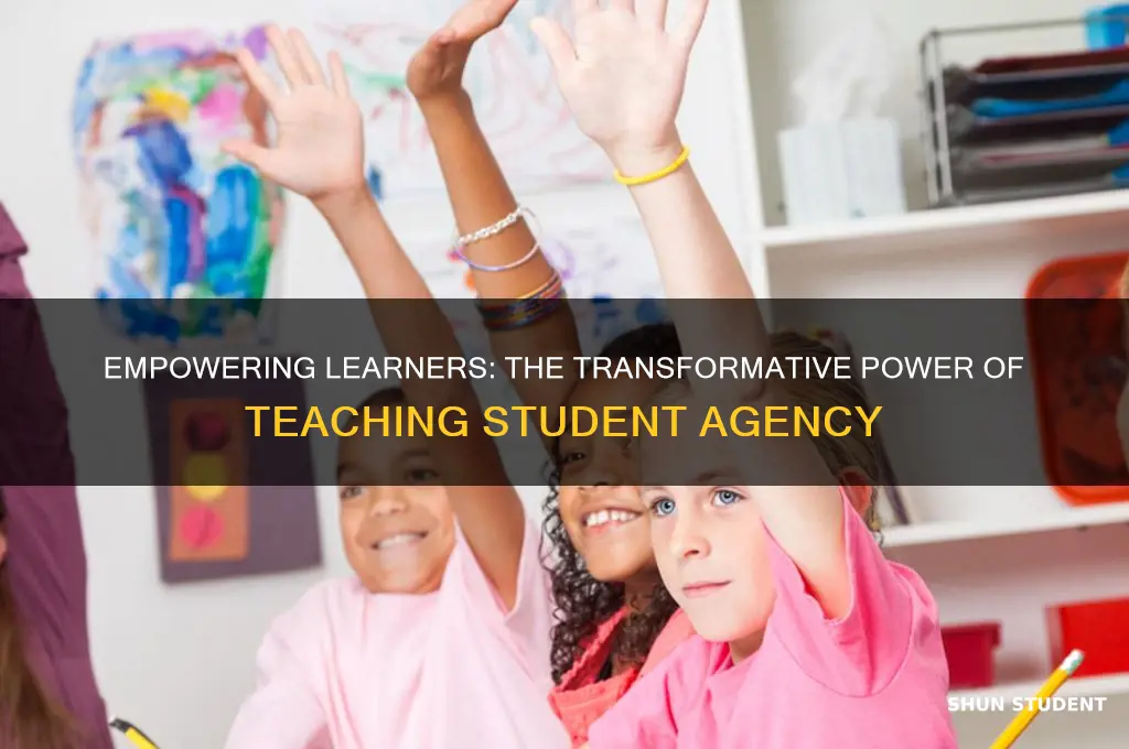 why teach students agency