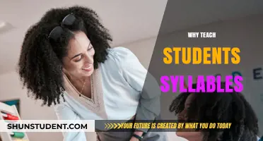 Unlocking Literacy: The Power of Teaching Syllables to Students