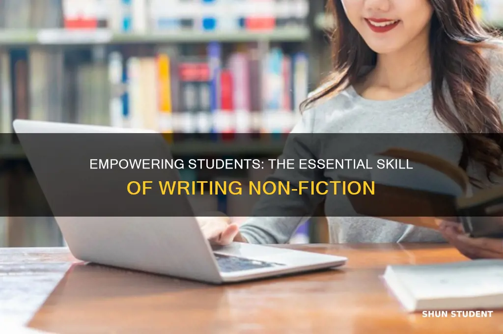 why teach students to write non fiction