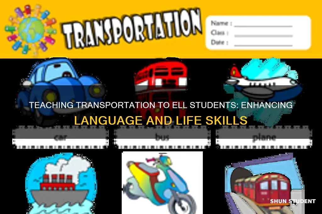 why teach transportation to ell students