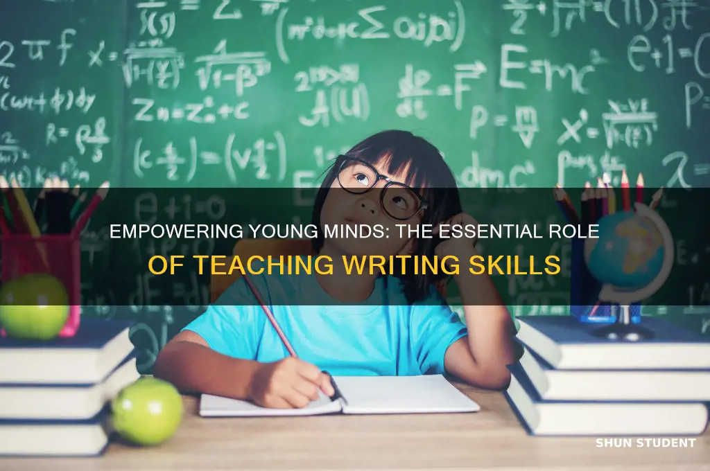 why teach writing to students