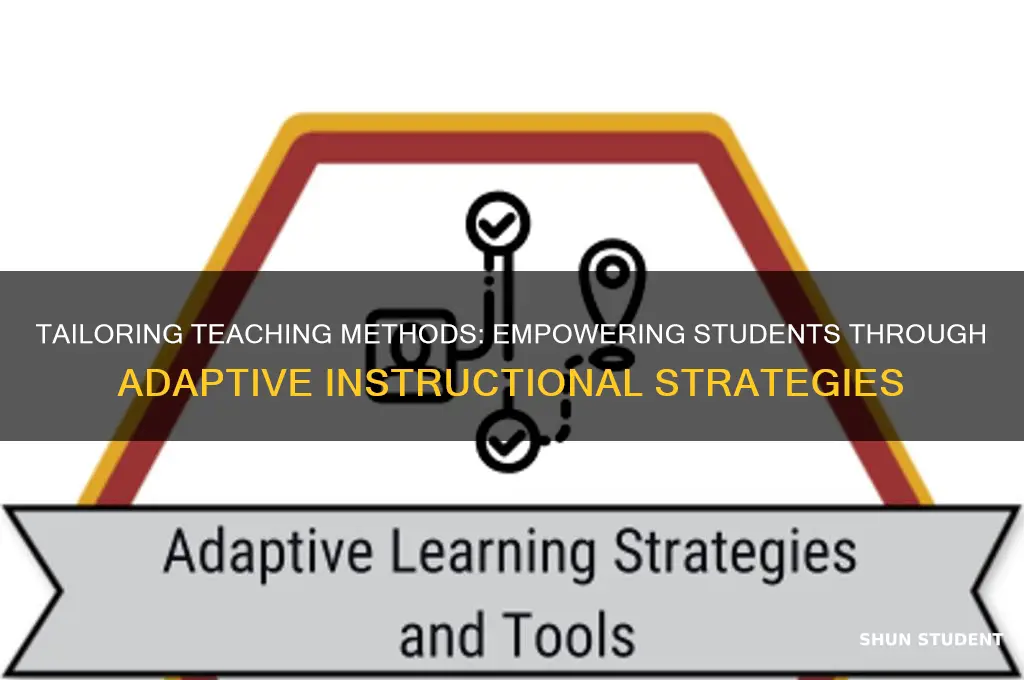 why teacher should adjust teaching to students