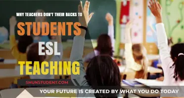 Why ESL Teachers Avoid Turning Their Backs to Students