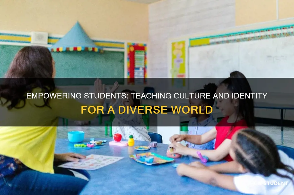 why teachers need to teach students about culture and identity