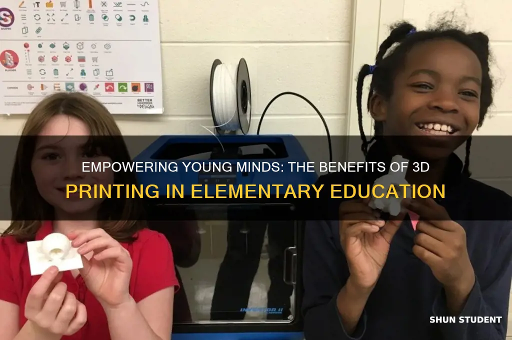 why teaching 3d printing in elementary students