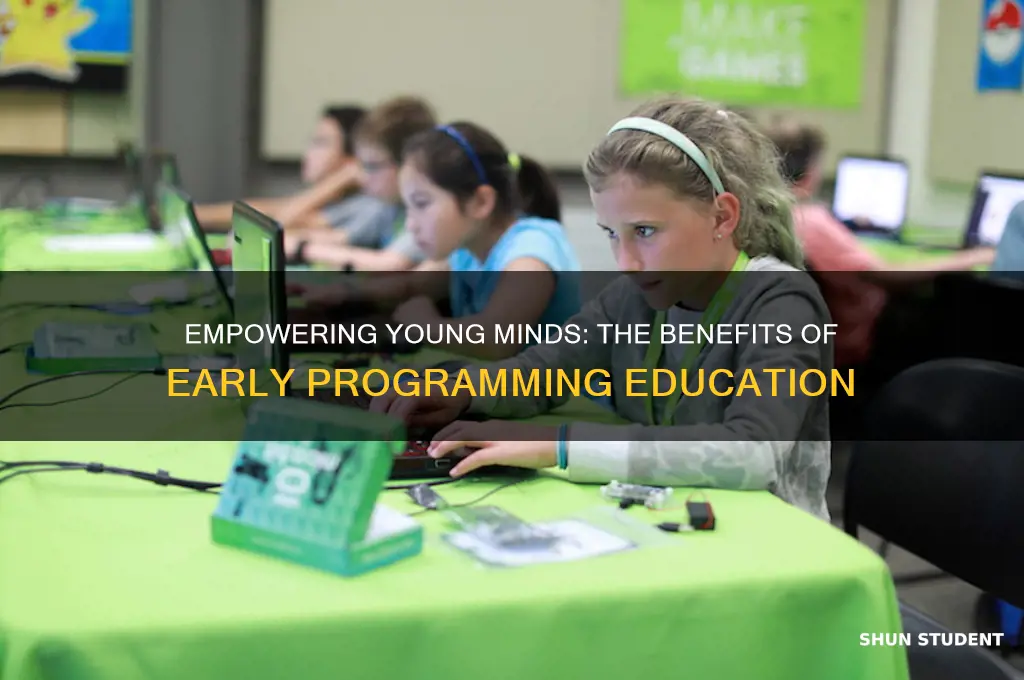 why teaching programming in elementary students