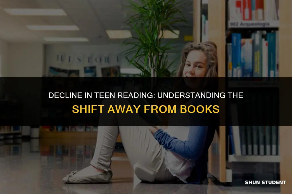 why teenage students are not interested in reading books