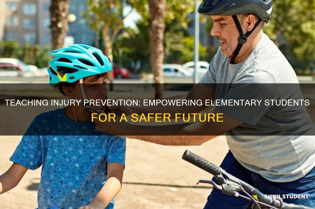 why to teach injury prevention to elementary students