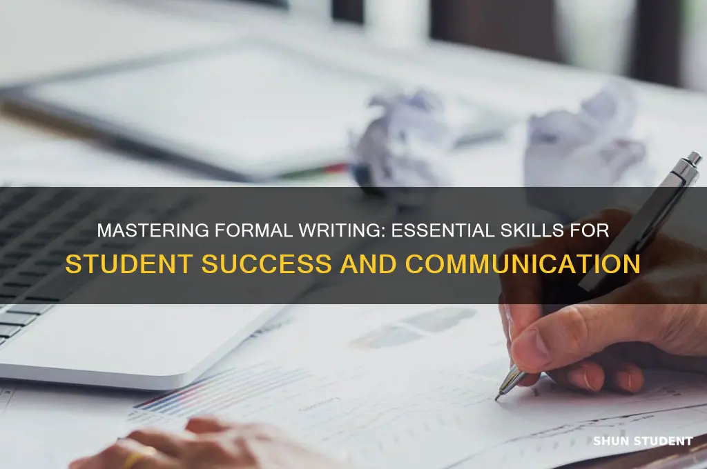 why to teach students formal writing