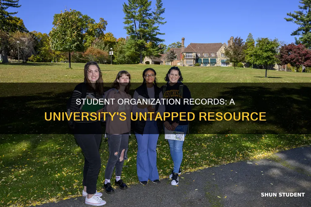 why universities should be collecting student organization records