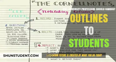 University Outlines: A Student's Best Friend