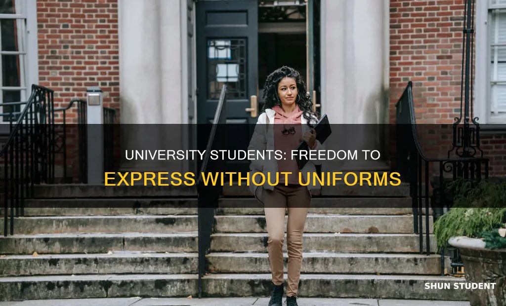 why university student should not wear uniform