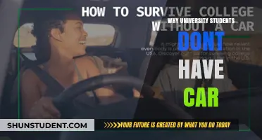 University Students: Car-less but Carefree