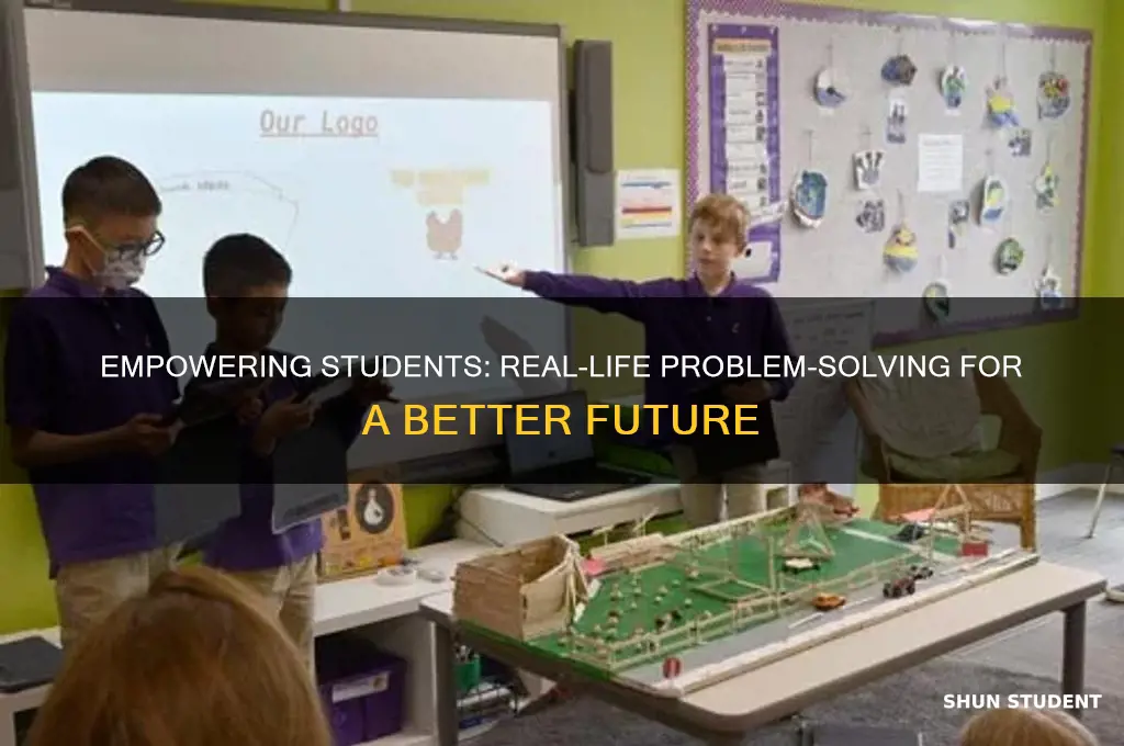 why we should teach students about real life problems