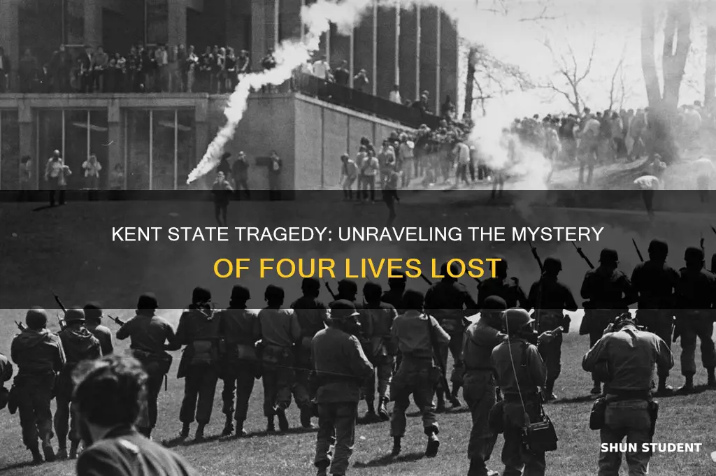 why were four kent state university students killed