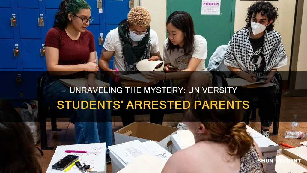 why were the parents of the university students arrested