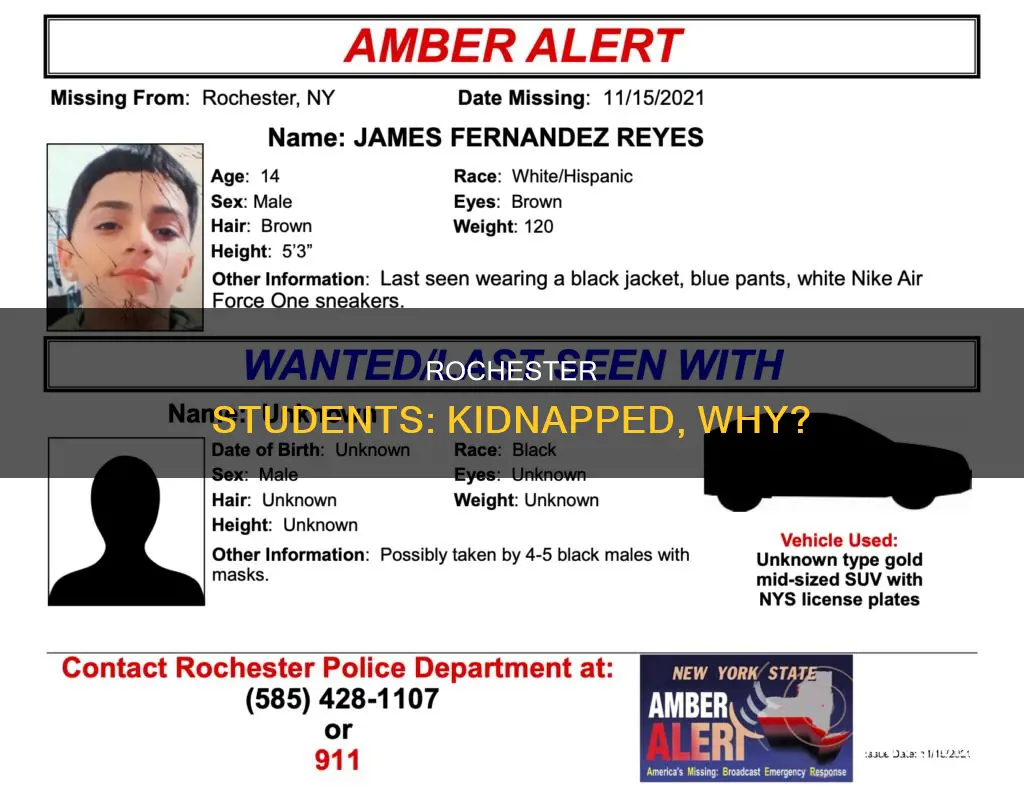 why were university of rochester students kidnapped