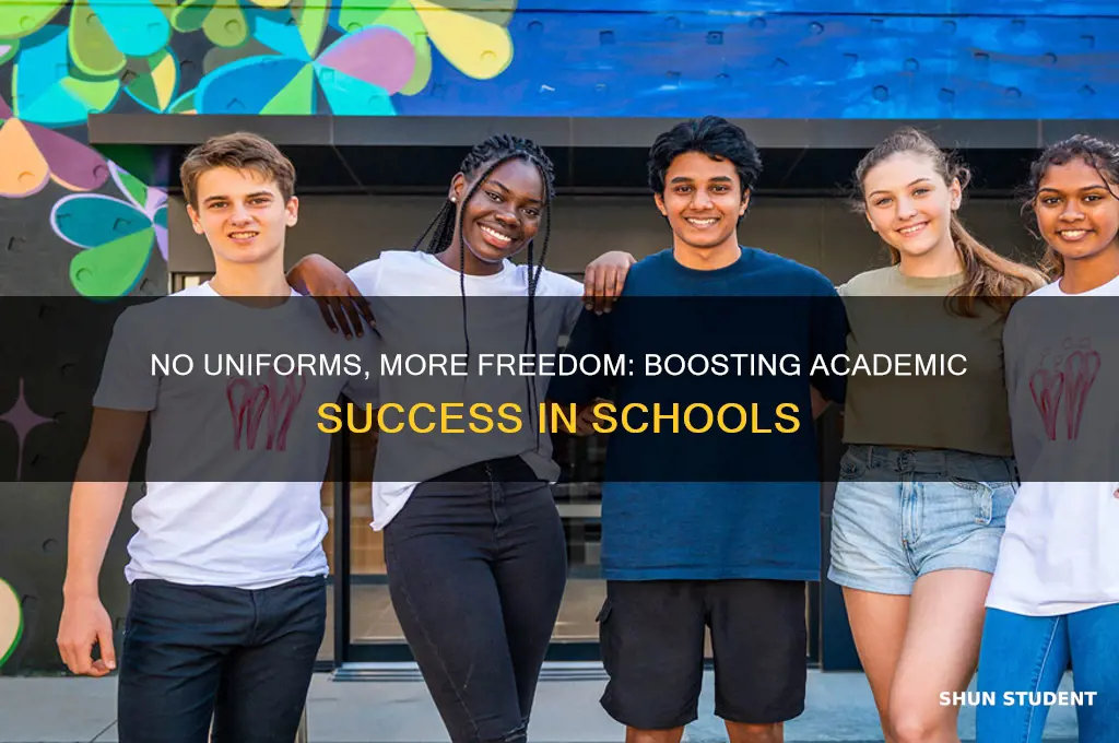 why will not having student uniforms lead to acadmic success