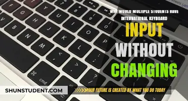 International Keyboard Input: A Mystery for Students and Teachers