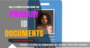 Can a Student ID Card Serve as a Primary ID Document?