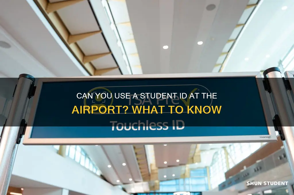 will a student id work at an airport