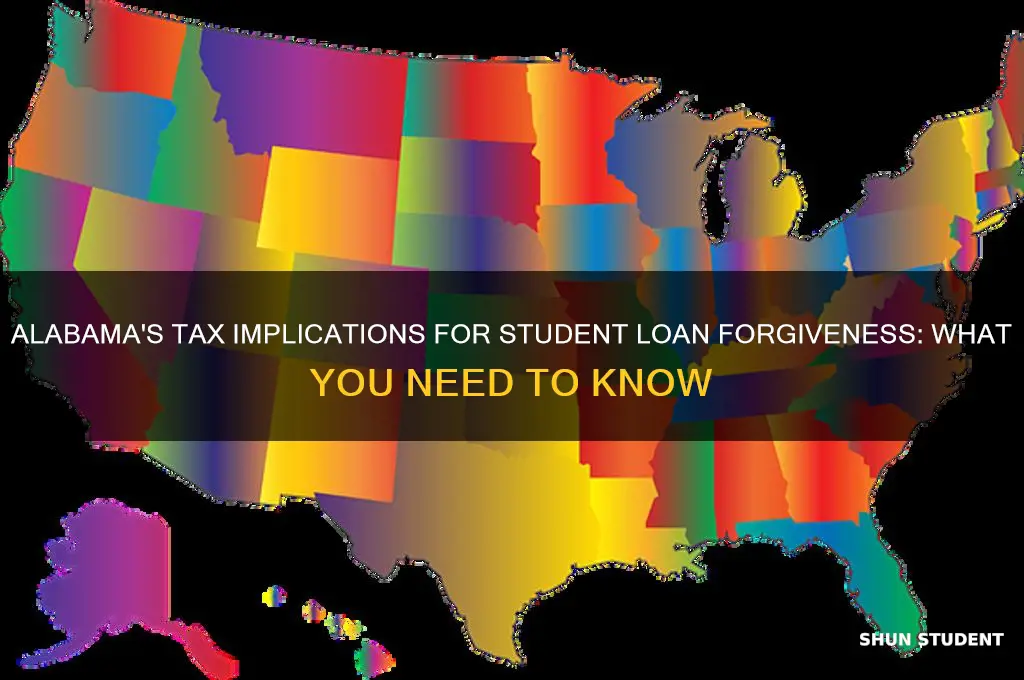 will alabama tax student loan forgiveness
