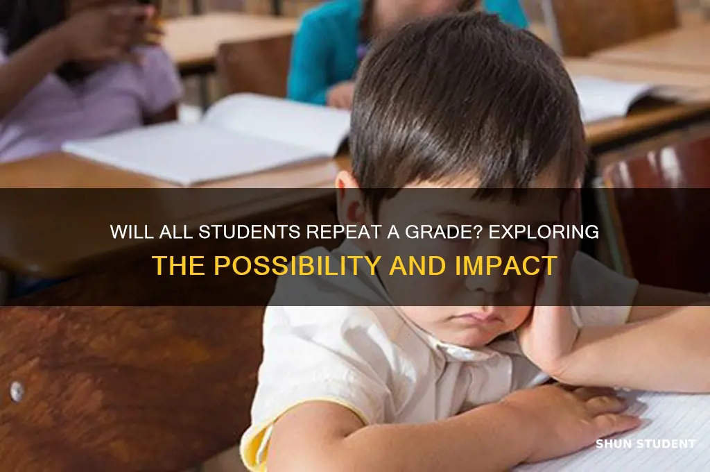 will all students repeat a grade