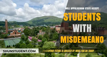 Appalachian State Admissions: Misdemeanor Impact on Student Acceptance