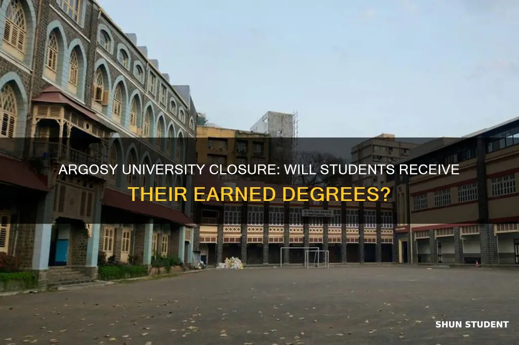 will argosy students get degrees if closed