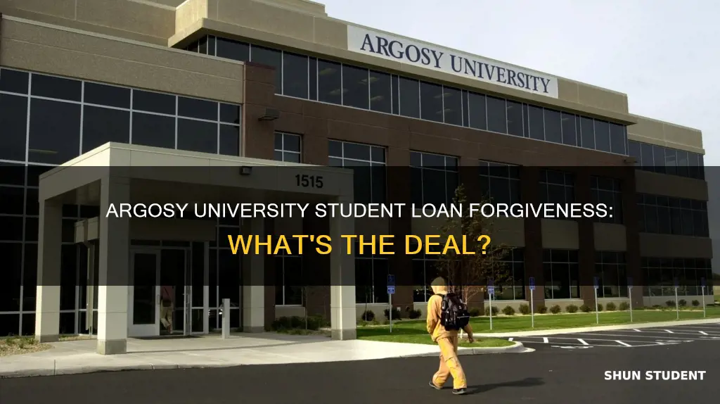 will argosy university student loan forgiveness