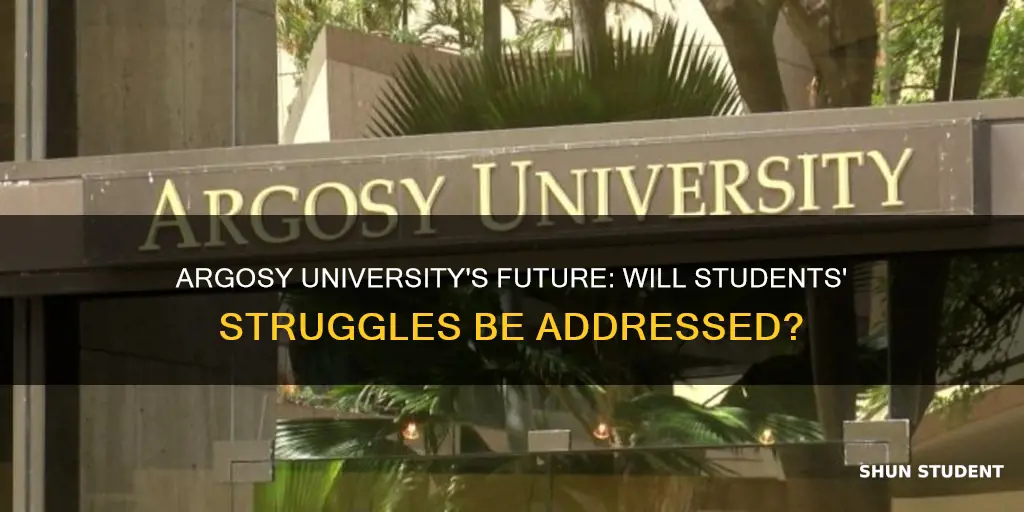 will argosy university students be avenged