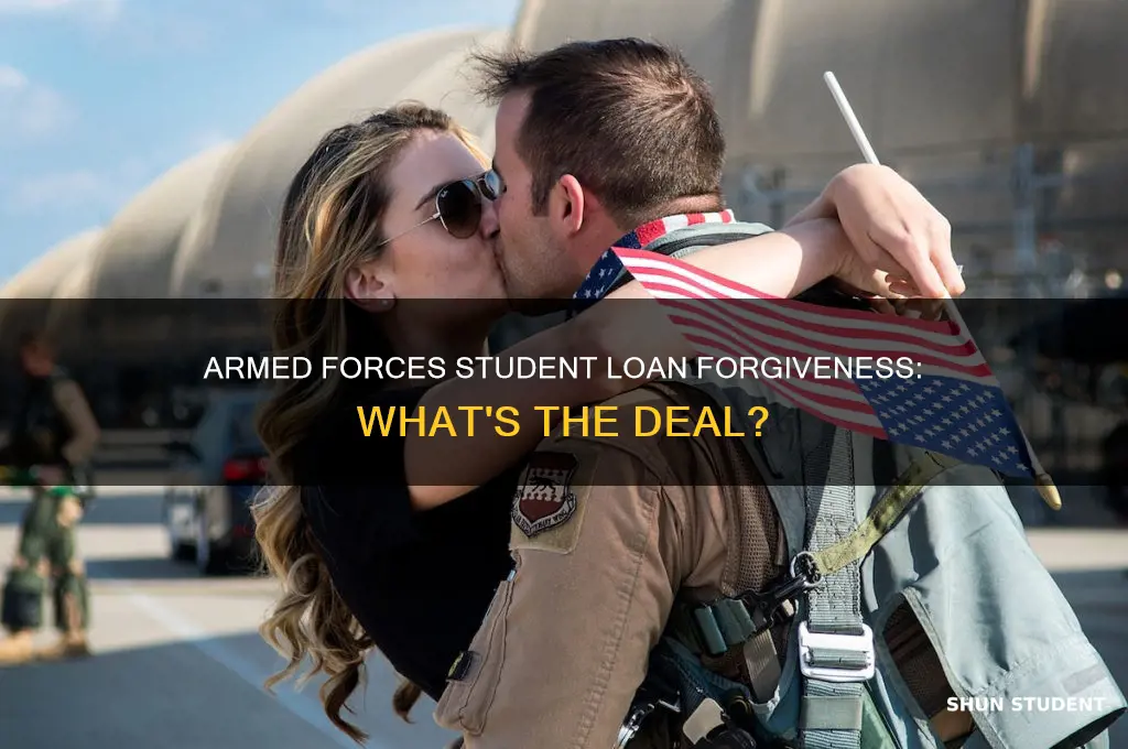 will armed forces pay off student loans