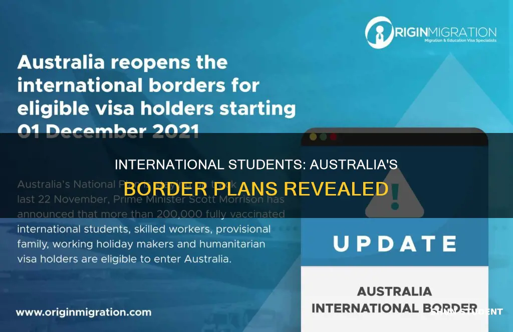 will australia open borders for international students