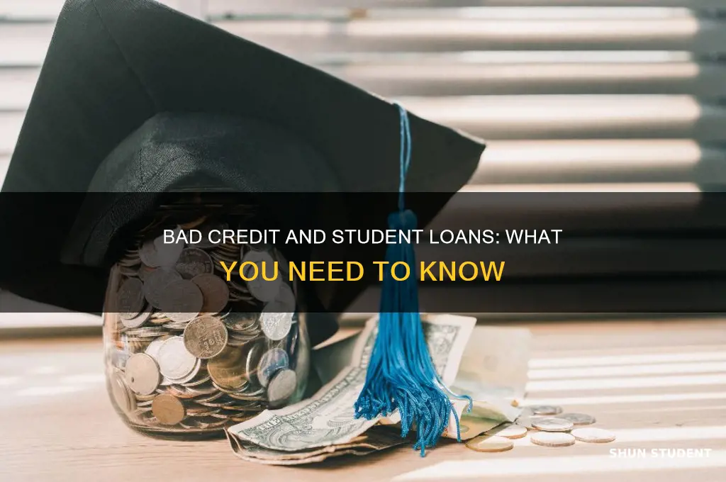 will bad credit affect getting a student loan