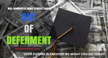 Bankruptcy and Student Loans: Will Deferment End After Filing?