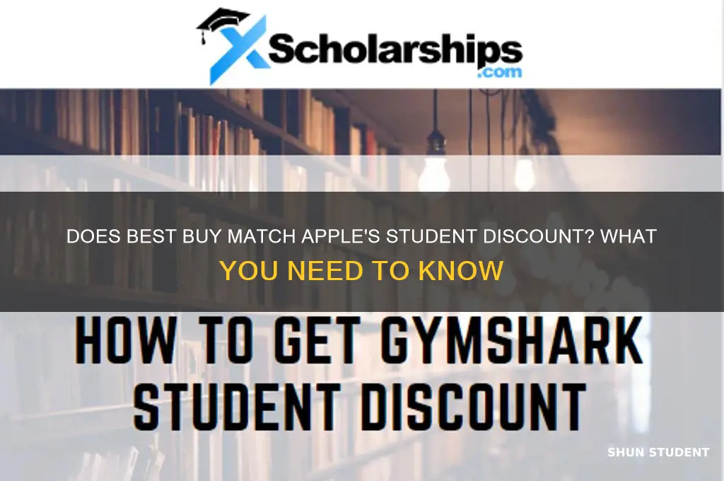 will best buy match apple student discount