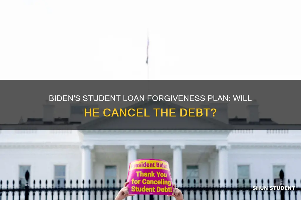 will biden cancel student lians