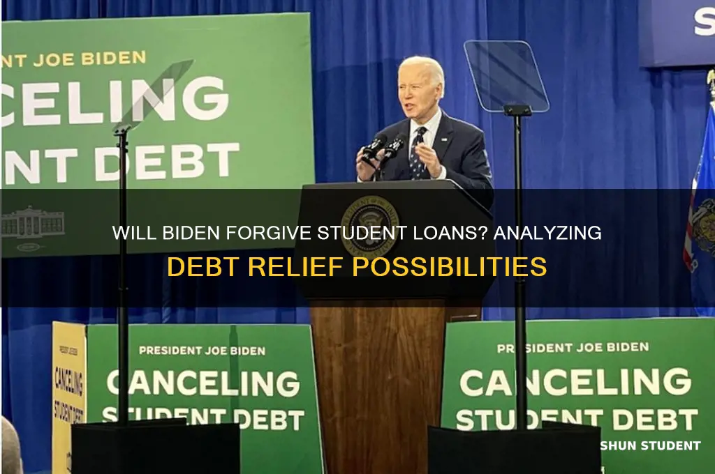 will biden forgive student loans