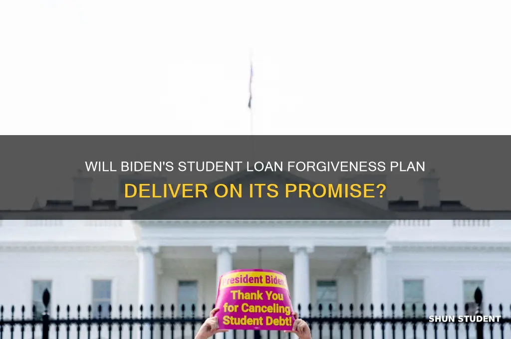 will biden payoff student loans