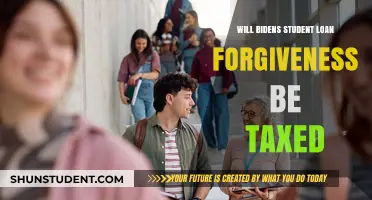 Biden's Student Loan Forgiveness: Tax Implications Explained