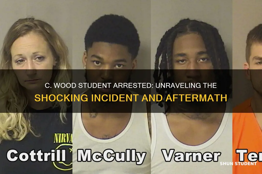 will c wood student arrested