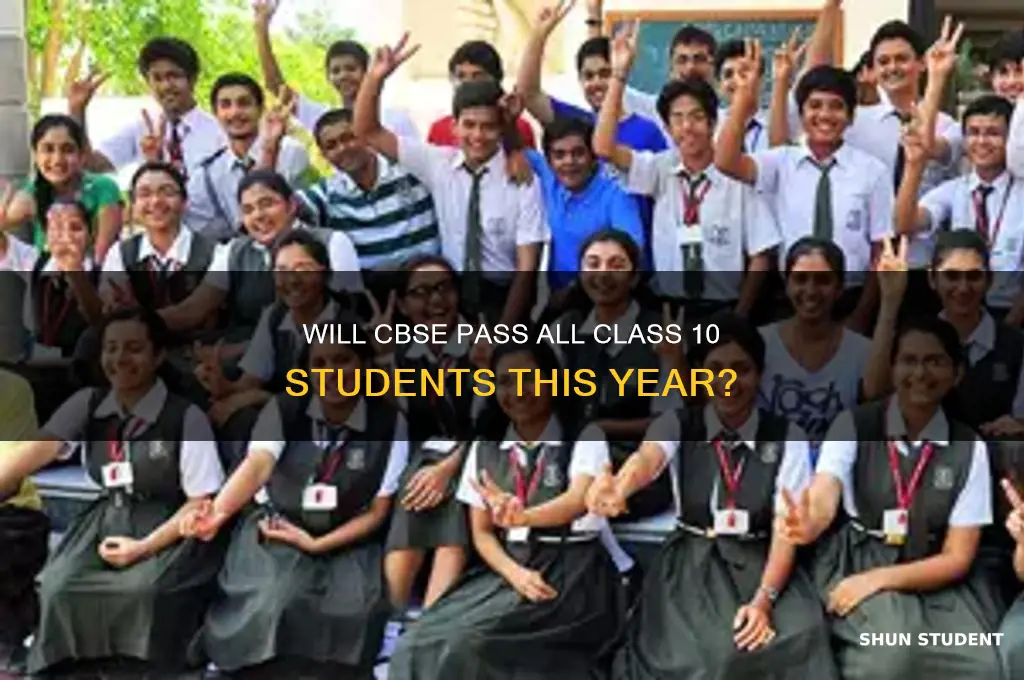 will cbse pass all students of class 10
