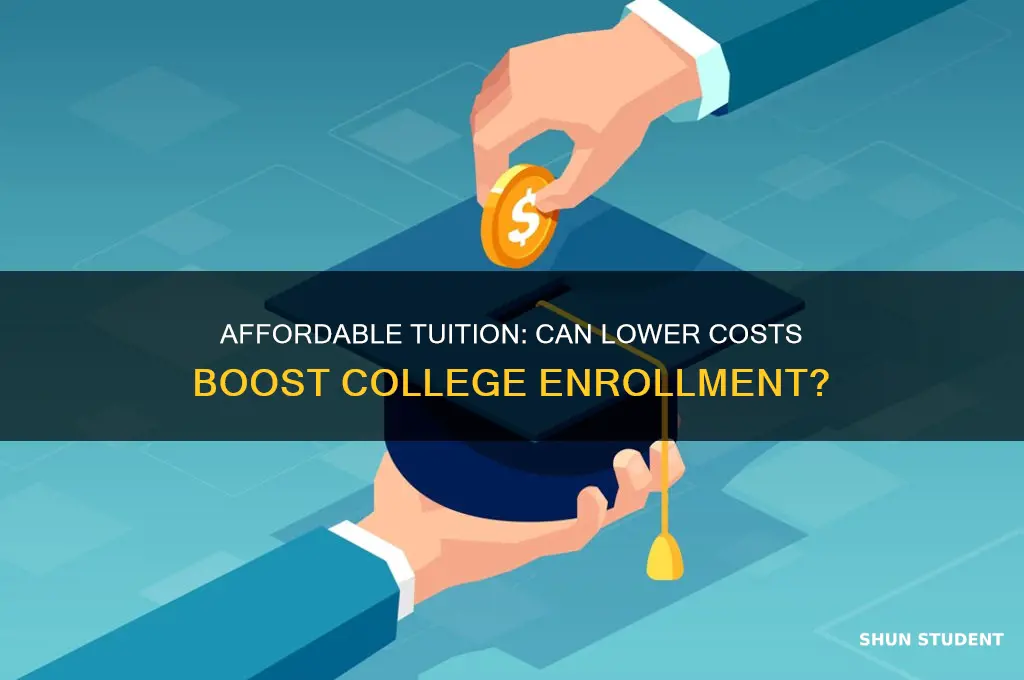will cheaper college attract more students
