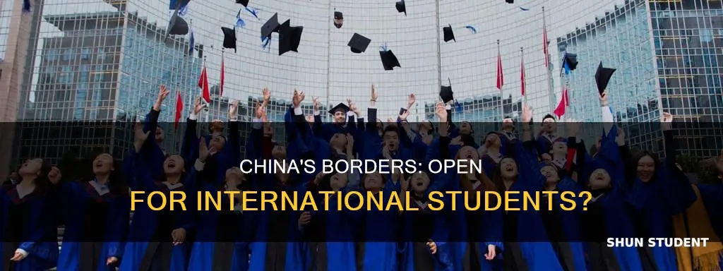 will china allow international students