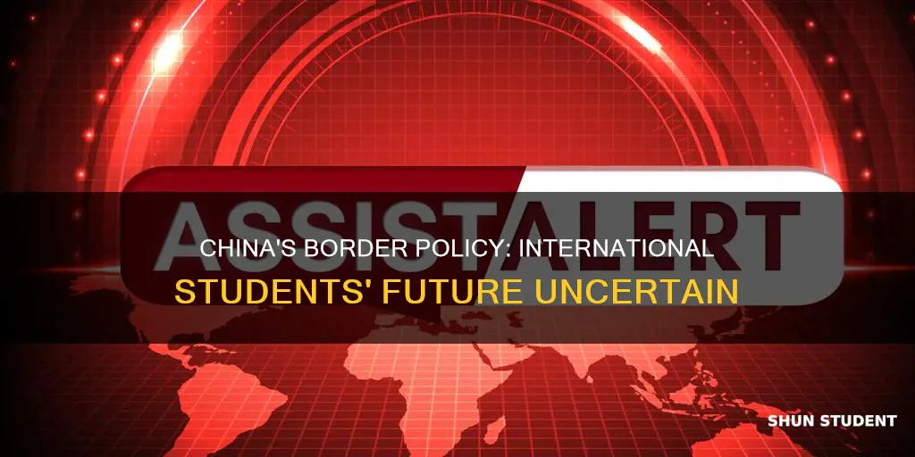 will china open borders for international students