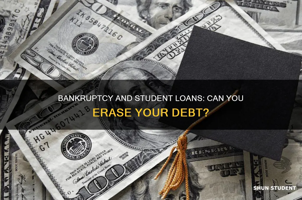 will claiming bankruptsy clear my student debt