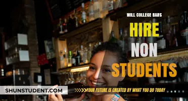 Can Non-Students Work at College Bars? Hiring Policies Explained